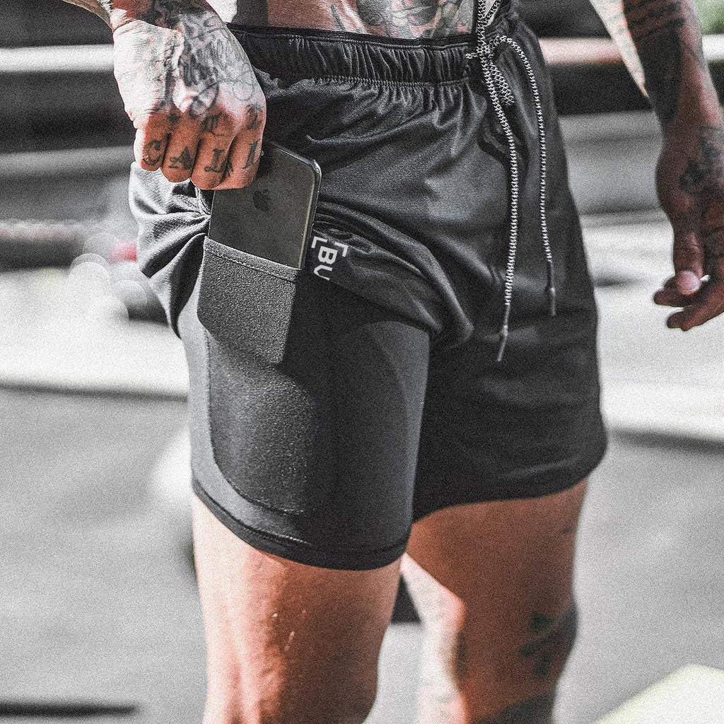 Men's Quick-Dry Gym Shorts — Lightweight Workout Shorts