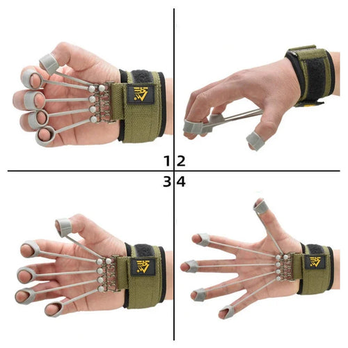 Finger Strength Trainer — Adjustable 20-75 lbs