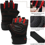 Weight Lifting Gloves with Wrist Support — Men & Women