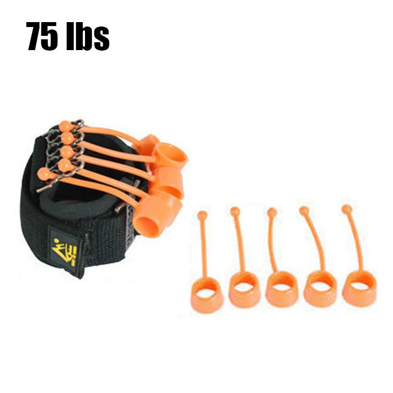 Finger Strength Trainer — Adjustable 20-75 lbs